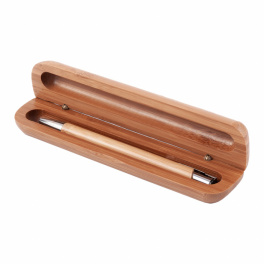 Długopis Vizela w bambusowym etui A01070
