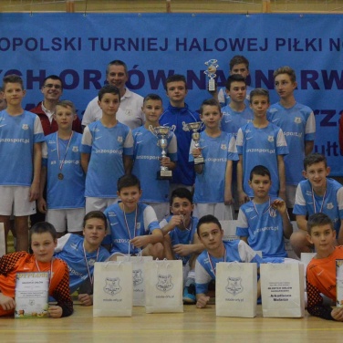 U-14 - Ogólnopolski Turniej Halowej Piłki Nożnej Młodych Orłów Nadnarwianki rocznik 2002/2003