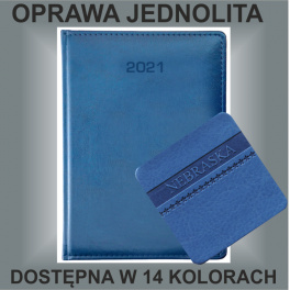 Kalendarz A5 Dzienny 360 str Nebraska Exclusive
