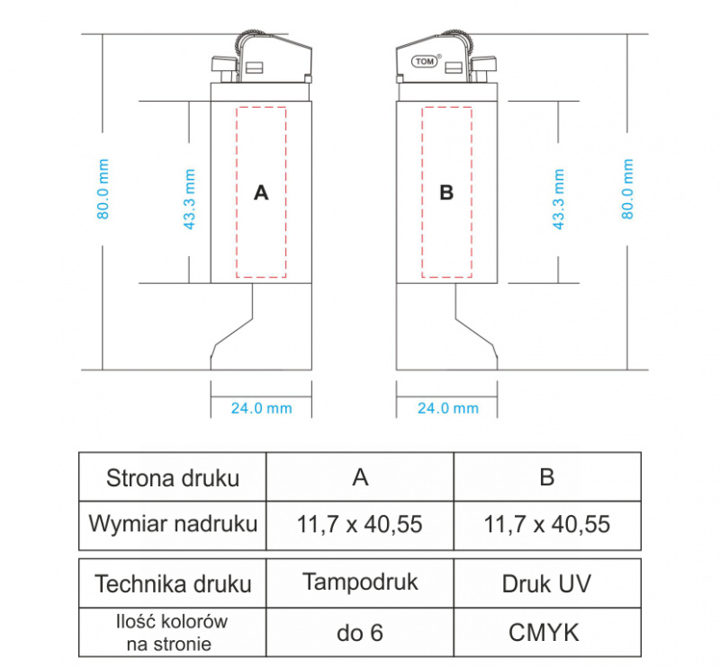 Zapalniczka krzesiwo NM-1 HC z otwieraczem