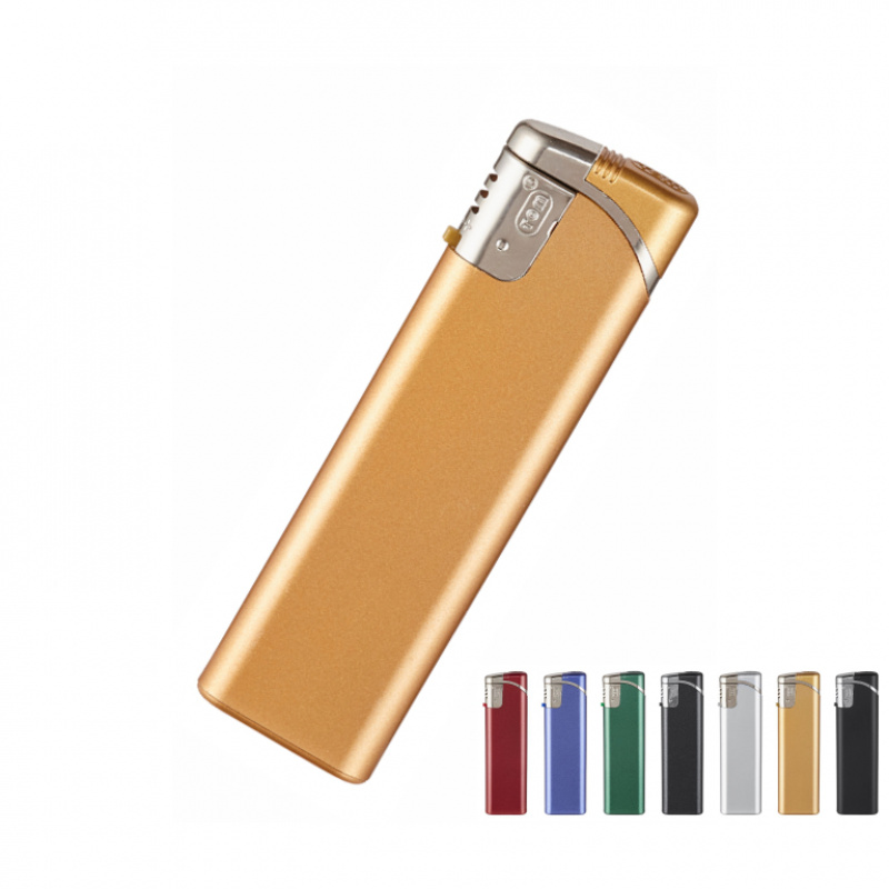 Zapalniczka piezo Slim Metaliczna SM-3MT