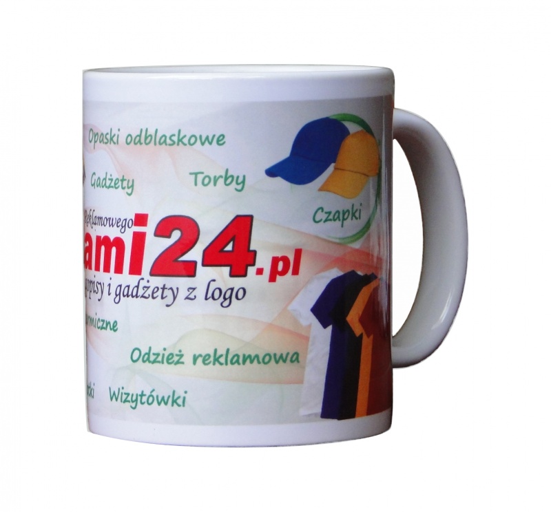 Kubek reklamowy Łuki do sublimacji