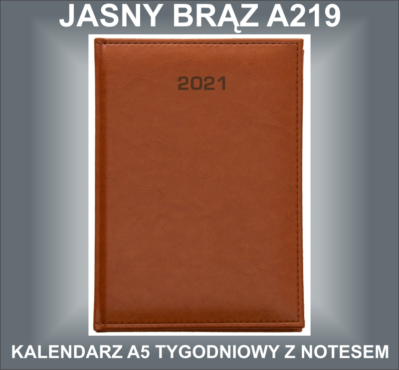 Kalendarz A5 Tygodniowy z notesem NEBRASKA