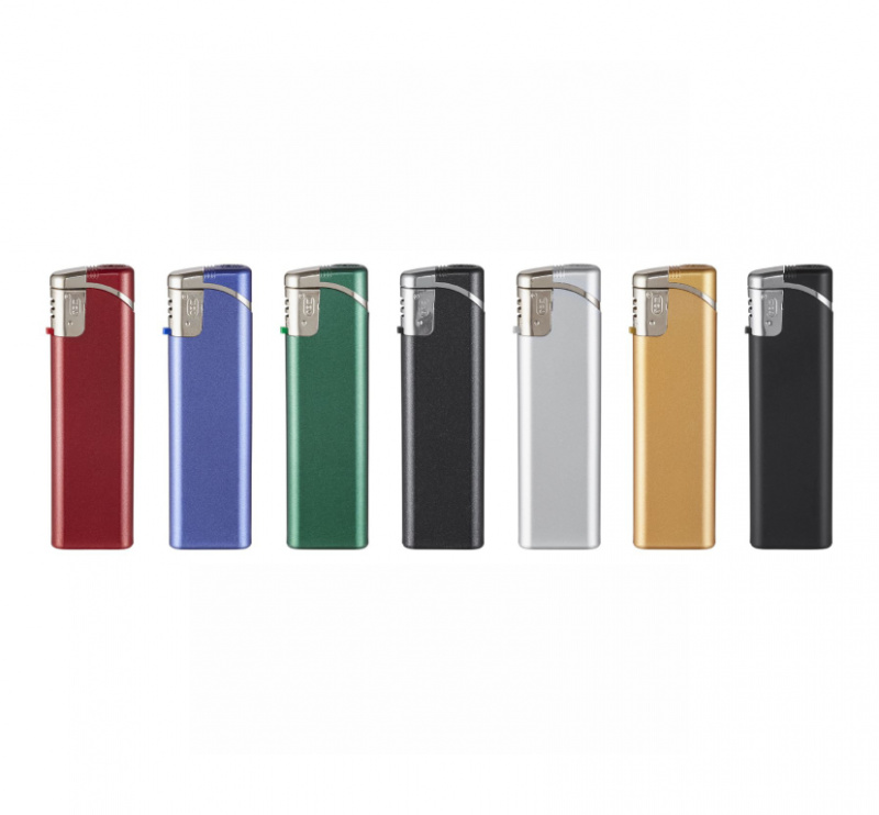 Zapalniczka piezo Slim Metaliczna SM-3MT