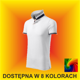 Koszulka Polo COLLAR UP 256 Męska 215g