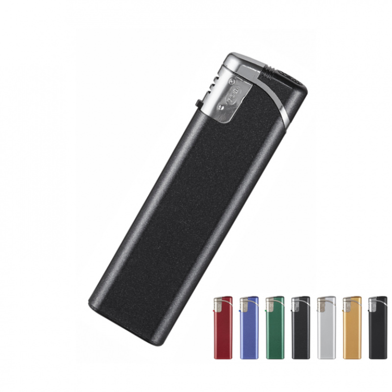 Zapalniczka piezo Slim Metaliczna SM-3MT