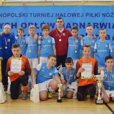 U-12 - Ogólnopolski Turniej Halowej Piłki Nożnej Młodych Orłów Nadnarwianki rocznik 2004/2005 