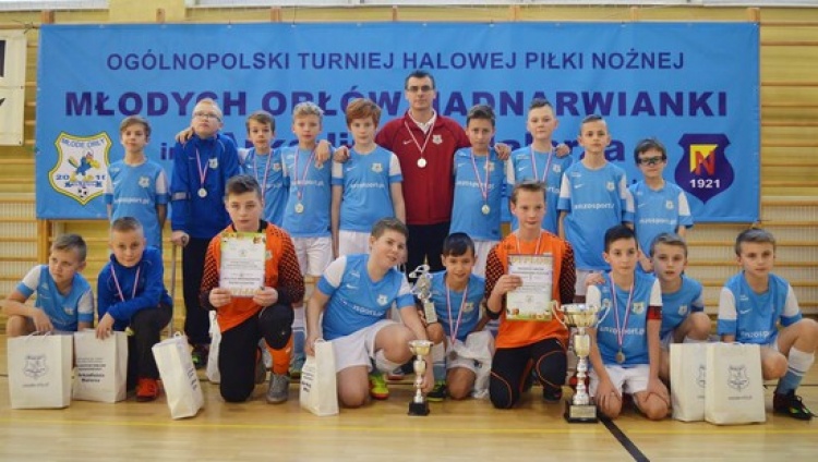 U-12 - Ogólnopolski Turniej Halowej Piłki Nożnej Młodych Orłów Nadnarwianki rocznik 2004/2005 