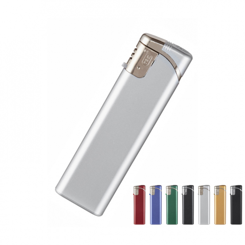 Zapalniczka piezo Slim Metaliczna SM-3MT