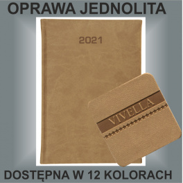 Kalendarz A5 Dzienny 320 str Vivella economic