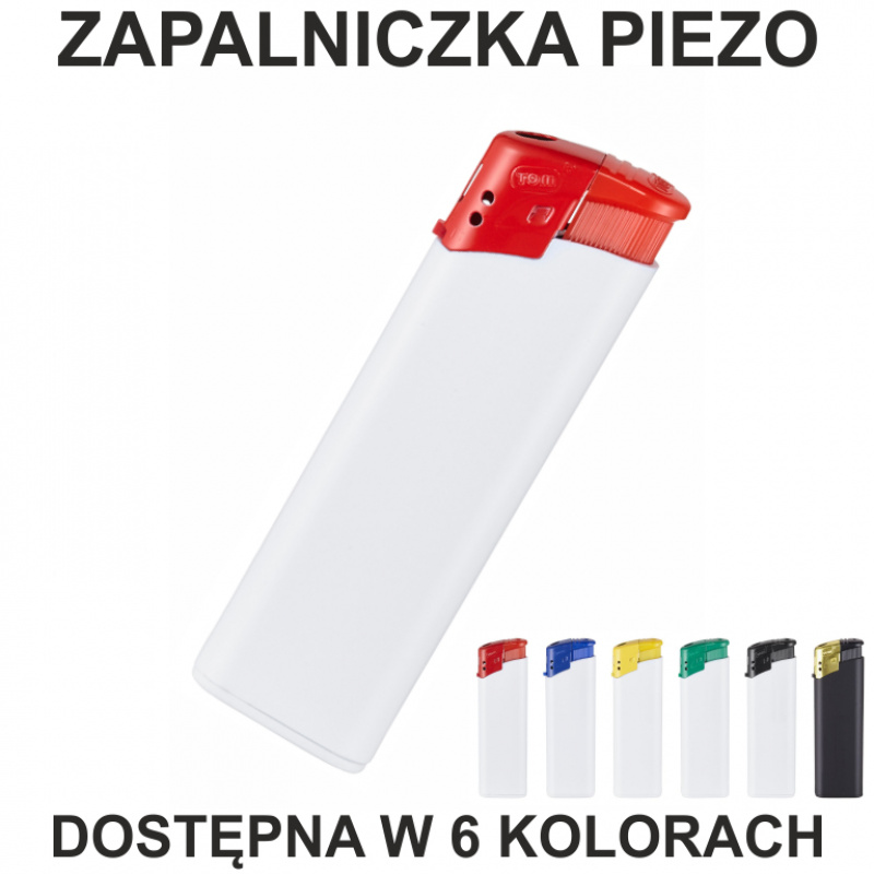 Zapalniczka piezo z kol. główką